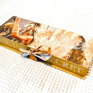 Victoria Secret Gold / Silver XL Perfume Gift Box. 16”x6”x2-3/4” Ribbon Closure.